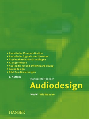 cover image of Audiodesign